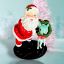 48in Retro Red Santa w/Deer Display - IN STOCK